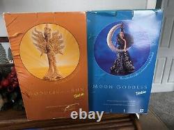 2 Barbie Doll Lot Goddess of the Sun & Moon Goddess (In Box, Accessories)