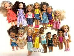 200+ BarbiePieces-Dolls, Clothes, Shoes, Accessories, Classroom Pcs & Case USED