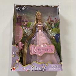 2001 Barbie As Rapunzel Musical Hairbrush Hair Magically Grows Mattel 55532