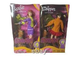 2002 Mattel Barbie As Daphne & Velma Scooby-Doo Doll Cartoon Network NIB