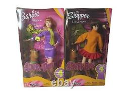 2002 Mattel Barbie As Daphne & Velma Scooby-Doo Doll Cartoon Network NIB