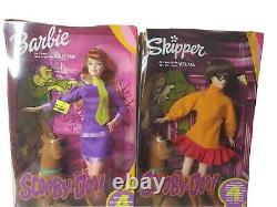 2002 Mattel Barbie As Daphne & Velma Scooby-Doo Doll Cartoon Network NIB