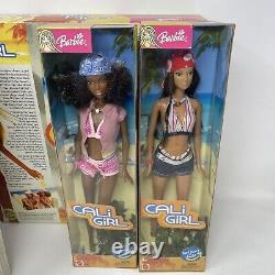 2003 Barbie Cali Girl Dolls Lot & Surf Shop, Ken, Barbie, Teresa, Christie, Lea