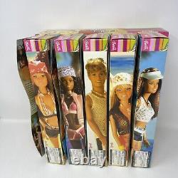 2003 Barbie Cali Girl Dolls Lot & Surf Shop, Ken, Barbie, Teresa, Christie, Lea