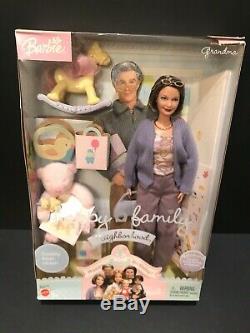 2003 Happy Family Grandma Barbie Doll Midge & Baby Grandparent Grandmother B7690