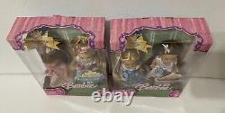 2004 Mattel FANTASY TALES TEA PARTY BARBIE KELLY Dolls NEW IN BOX (Lot of 2)