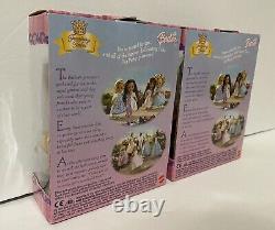 2004 Mattel FANTASY TALES TEA PARTY BARBIE KELLY Dolls NEW IN BOX (Lot of 2)