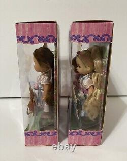 2004 Mattel FANTASY TALES TEA PARTY BARBIE KELLY Dolls NEW IN BOX (Lot of 2)