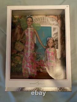 2005 Silver Label Lilly Pulitzer Barbie and Stacie Doll