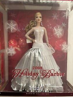 2008 Barbie Doll Lot Christmas Carol Set 7096, Holiday, Kelly Club Elf Angel NIB