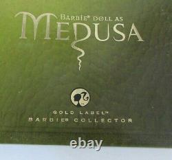 2008 Rare Barbie as Madusa Gold Label Barbie Doll less than 6500 made Mint NRFB