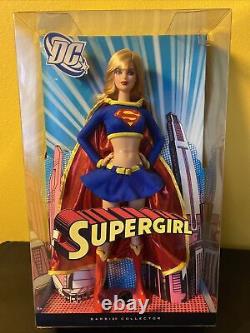 2008 Supergirl- Barbie Collector- Pink Label- NIB- near MINT