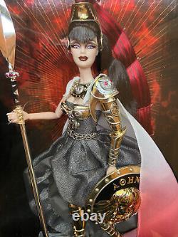 2009 Barbie Doll As Athena Gold Label NRFB R4492 Rare Mint In Box