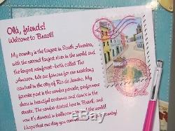 2012 BARBIE DOLLS of THE WORLD BRAZIL PASSPORT COLLECTION MINT NRFB