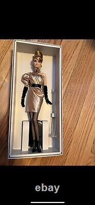 2012 Exclusive Barbie Fan Club Platinum Label Rush Of Rose Gold Barbie Doll MINT