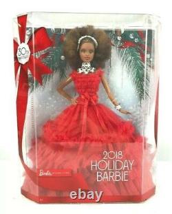 2018 Holiday Barbie Doll Signature Nikki African American Collector Mattel Doll