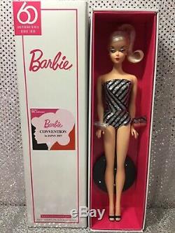2019 Japan Convention Blonde 60th Sparkles Barbie Doll Platinum Label Nrfb Mint