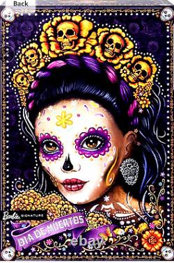 2021 Barbie Dia De Los Muertos Day of The Dead Doll GXL27 Mattel New Mint in Box