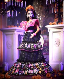 2021 Barbie Dia De Los Muertos Day of The Dead Doll GXL27 Mattel New Mint in Box