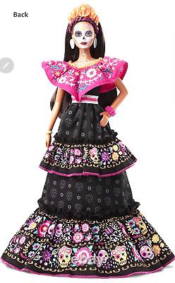 2021 Barbie Dia De Los Muertos Day of The Dead Doll GXL27 Mattel New Mint in Box