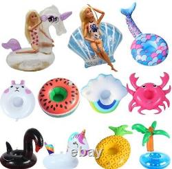 3 Barbie or LOL Doll Inflatable Floats Swimming Pool Doll Furniture