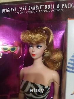 35th Anniversary Blonde 1994 Barbie Doll signed by Ruth Handler NRFB mint