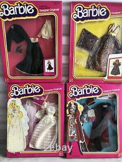 38-pieces Vintage Mattel BARBIE DOLL / Ken Fashion Clothes ORIG. BOX -Lot #2