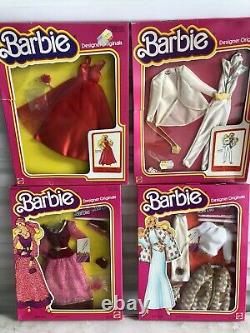 38-pieces Vintage Mattel BARBIE DOLL / Ken Fashion Clothes ORIG. BOX -Lot #2