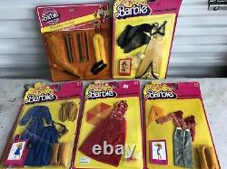 38-pieces Vintage Mattel BARBIE DOLL / Ken Fashion Clothes ORIG. BOX -Lot #2