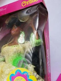(4) African American Barbie Dolls Skipper, Christie, Bedtime, Special Expression