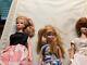 4 barbie dolls lot vintage