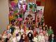 50 Barbie/ken Dolls/celebrities/disney/christmas/rockers/wheelchair/hercules++++