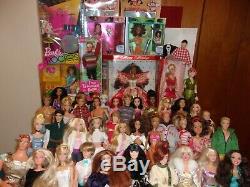 50 Barbie/ken Dolls/celebrities/disney/christmas/rockers/wheelchair/hercules++++