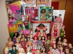 50 Barbie/ken Dolls/celebrities/disney/christmas/rockers/wheelchair/hercules++++