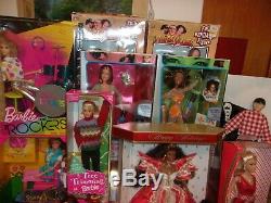 50 Barbie/ken Dolls/celebrities/disney/christmas/rockers/wheelchair/hercules++++