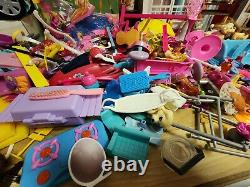 50lb Lot Barbie & Ken dolls Vtg Playsets Doll House, Clothes, Pets, Camper, 90's