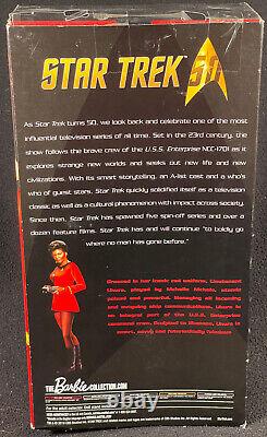 50th Anniversary Barbie Collection Black Label Star Trek Lieutenant Uhura DGW70