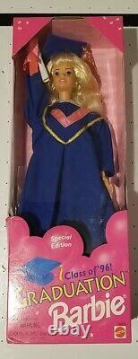 6 Different Barbies Dolls See Pictures 1990-1997