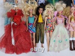 60 Barbie, Disney Princess and Similar Size Dolls Bulk Lot