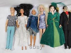 60 Barbie, Disney Princess and Similar Size Dolls Bulk Lot