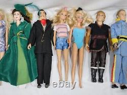 60 Barbie, Disney Princess and Similar Size Dolls Bulk Lot