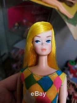 66 Stunning Golden Blond Color Magic Barbie Doll Original Swim Suit