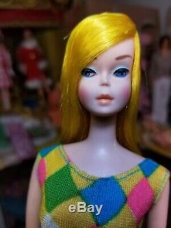 66 Stunning Golden Blond Color Magic Barbie Doll Original Swim Suit