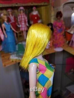 66 Stunning Golden Blond Color Magic Barbie Doll Original Swim Suit