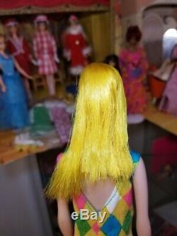 66 Stunning Golden Blond Color Magic Barbie Doll Original Swim Suit