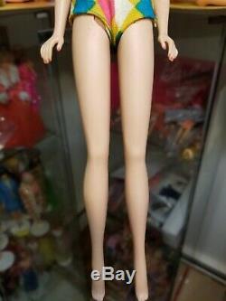 66 Stunning Golden Blond Color Magic Barbie Doll Original Swim Suit