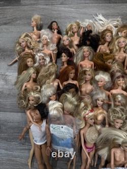 70 Plus Mixed Barbie Dolls, All You Need Is The Clothing