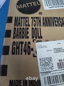 75TH ANNIVERSARY SILKSTONE BARBIE DOLL 2019 Gold Label Mattel MINT IN BOX