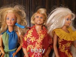 9 Barbies And 3 Kens Total Lot 12 12 Excellent Condition Vintage 1980s 1990s