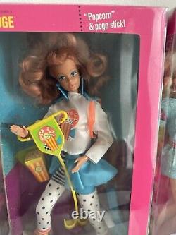 All Stars Midge 1989, Cool Times Midge 1988, Funtime Barbie 1986 NRFB lot of 3